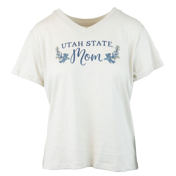 Utah State Mom Sagebrush Tee